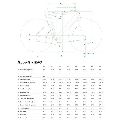  SuperSix EVO Carbon Disc 105 2022